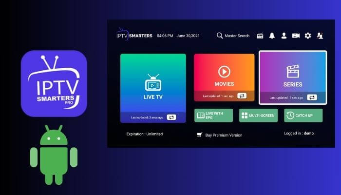 تطبيق Smart İPTV Smarters